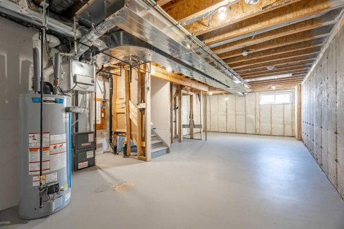 217 Bridgeport Gate, Chestermere, AB - Indoor Photo Showing Basement