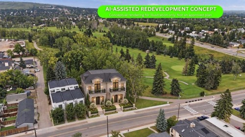 1612 24 Avenue Nw, Calgary, AB - Outdoor With View
