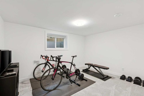 14 Butte Place Nw, Calgary, AB - Indoor Photo Showing Gym Room