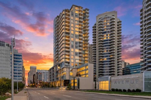 609-1025 5 Avenue Sw, Calgary, AB - Outdoor With Facade