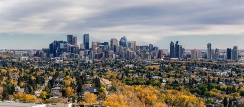 3307 7 Avenue Nw, Calgary, AB - Outdoor With View