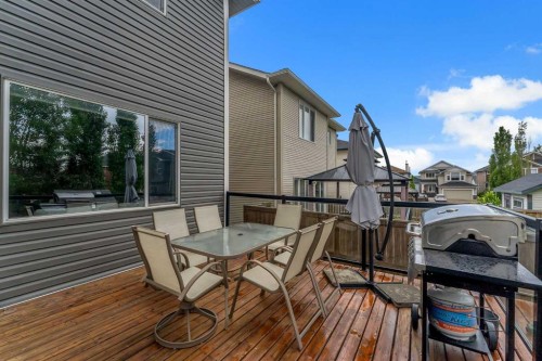 109 Evanscove Heights, Calgary, AB - Outdoor With Deck Patio Veranda With Exterior