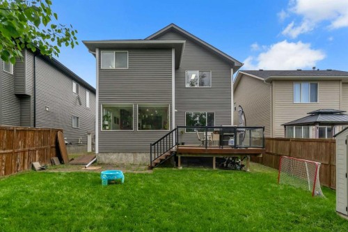 109 Evanscove Heights, Calgary, AB - Outdoor With Deck Patio Veranda With Exterior