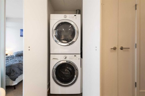 2109-901 10 Avenue Sw, Calgary, AB - Indoor Photo Showing Laundry Room