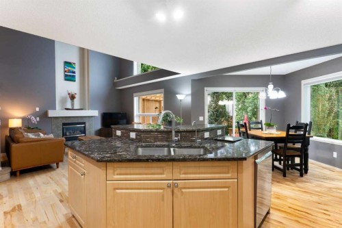 131 Valley Stream Close Nw, Calgary, AB - Indoor With Fireplace