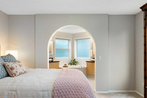 131 Valley Stream Close Nw, Calgary, AB - Indoor Photo Showing Bedroom