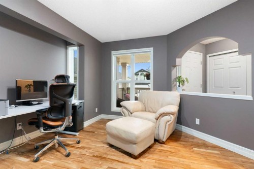 131 Valley Stream Close Nw, Calgary, AB - Indoor Photo Showing Office