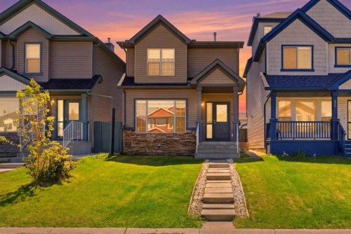 33 Saddlecrest Close Ne, Calgary, AB - Outdoor With Deck Patio Veranda With Facade