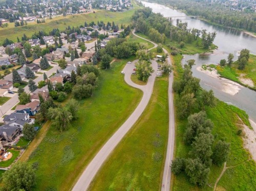 316 Queenston Heights Se, Calgary, AB - Outdoor With Body Of Water With View