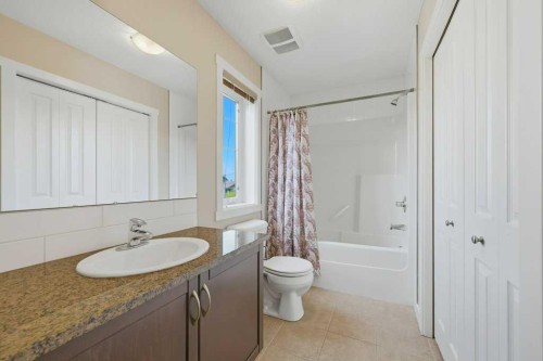 98 Elgin Meadows Circle Se, Calgary, AB - Indoor Photo Showing Bathroom