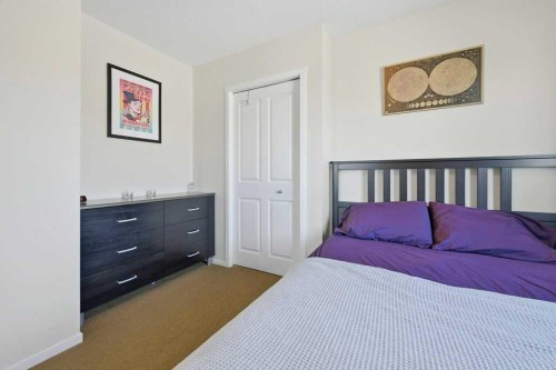 98 Elgin Meadows Circle Se, Calgary, AB - Indoor Photo Showing Bedroom