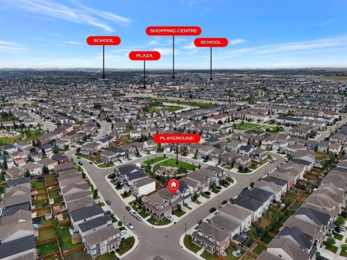 121 Osborne Common Sw, Airdrie, AB - Outdoor With View