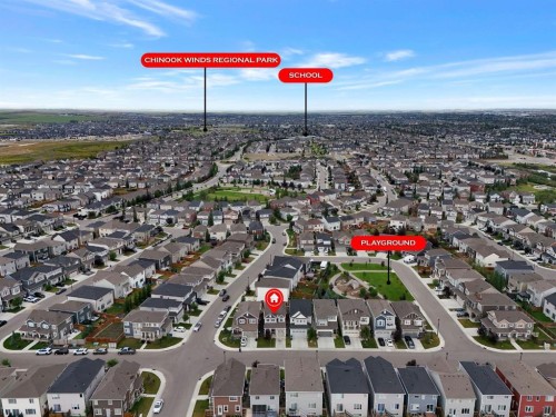 121 Osborne Common Sw, Airdrie, AB - Outdoor With View