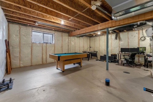 121 Osborne Common Sw, Airdrie, AB - Indoor Photo Showing Basement