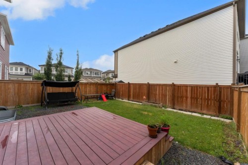 121 Osborne Common Sw, Airdrie, AB - Outdoor With Deck Patio Veranda