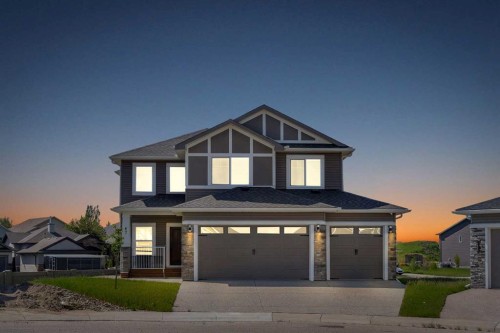 67 Lakes Estates Circle, Strathmore, AB - Outdoor With Facade