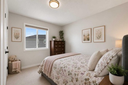 67 Lakes Estates Circle, Strathmore, AB - Indoor Photo Showing Bedroom
