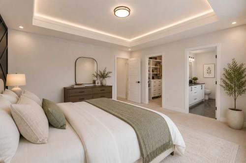 67 Lakes Estates Circle, Strathmore, AB - Indoor Photo Showing Bedroom