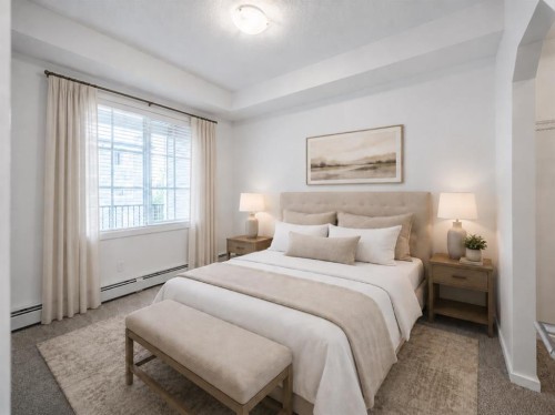 4309-215 Legacy Boulevard Se, Calgary, AB - Indoor Photo Showing Bedroom