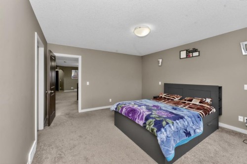 93 Skyview Shores Terrace Ne, Calgary, AB - Indoor Photo Showing Bedroom
