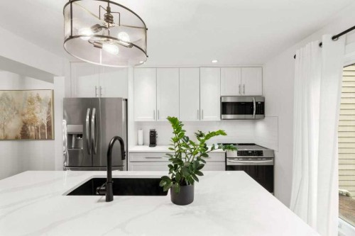 3909 Point Mckay Road Nw, Calgary, AB - Indoor Photo Showing Kitchen With Upgraded Kitchen