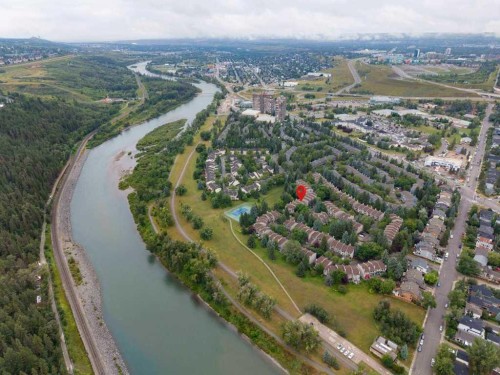 3909 Point Mckay Road Nw, Calgary, AB - Outdoor With Body Of Water With View