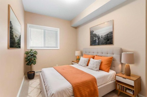 103-1606 4 Street Nw, Calgary, AB - Indoor Photo Showing Bedroom