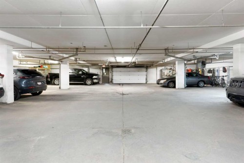 103-1606 4 Street Nw, Calgary, AB - Indoor Photo Showing Garage