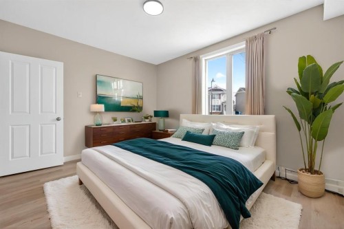 2102-333 Taravista Drive Ne, Calgary, AB - Indoor Photo Showing Bedroom