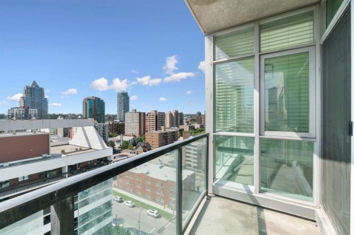 1102-788 12 Avenue Sw, Calgary, AB - Outdoor With Balcony With View With Exterior