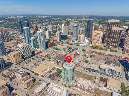 1102-788 12 Avenue Sw, Calgary, AB - Outdoor With View