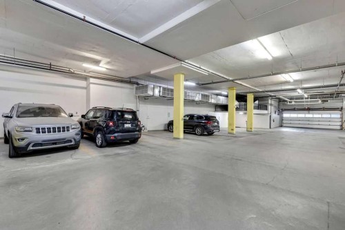 128-510 Edmonton Trail Ne, Calgary, AB - Indoor Photo Showing Garage