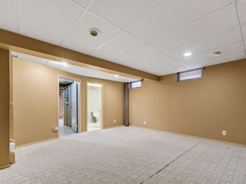 76 Deermoss Crescent Se, Calgary, AB - Indoor Photo Showing Basement