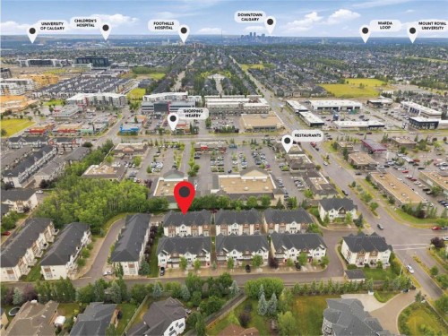 804 Wentworth Villas Sw, Calgary, AB - Outdoor With View