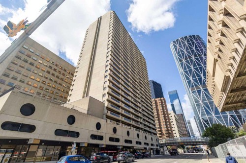 1210-221 6 Avenue Se, Calgary, AB - Outdoor With Facade