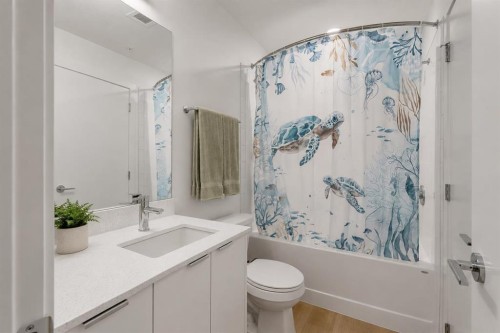 2509-8500 19 Avenue Se, Calgary, AB - Indoor Photo Showing Bathroom