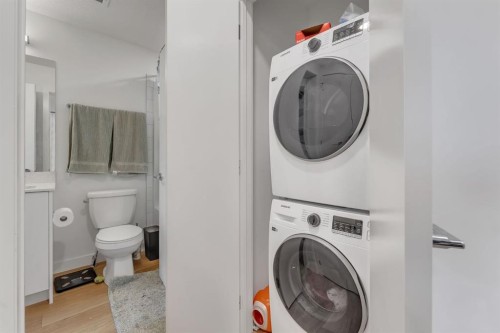 2509-8500 19 Avenue Se, Calgary, AB - Indoor Photo Showing Laundry Room