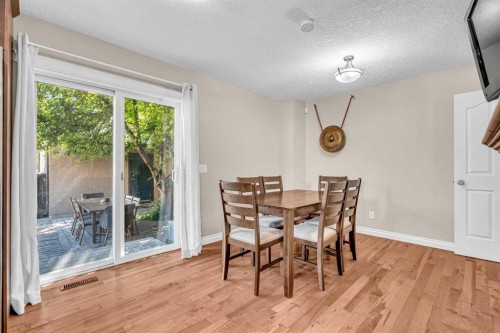 2-821 Mcdougall Road Ne, Calgary, AB - Indoor Photo Showing Dining Room