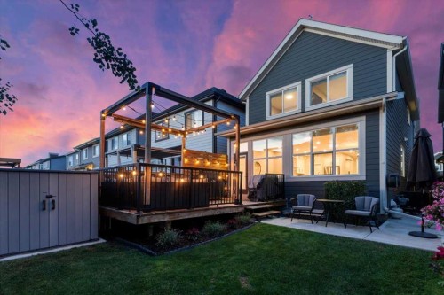 154 Masters Row Se, Calgary, AB - Outdoor With Deck Patio Veranda