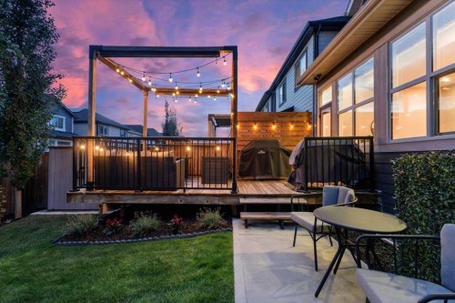 154 Masters Row Se, Calgary, AB - Outdoor With Deck Patio Veranda