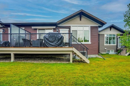 124-55 Fireside Circle, Cochrane, AB - Outdoor With Deck Patio Veranda