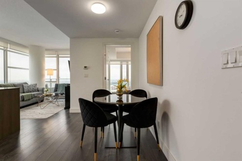 2802-1188 3 Street Se, Calgary, AB - Indoor Photo Showing Dining Room