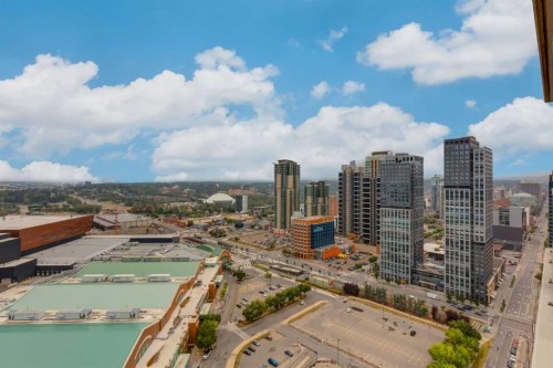 2802-1188 3 Street Se, Calgary, AB - Outdoor With View