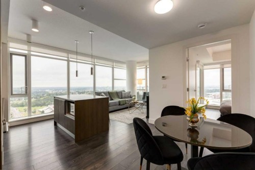 2802-1188 3 Street Se, Calgary, AB - Indoor Photo Showing Dining Room