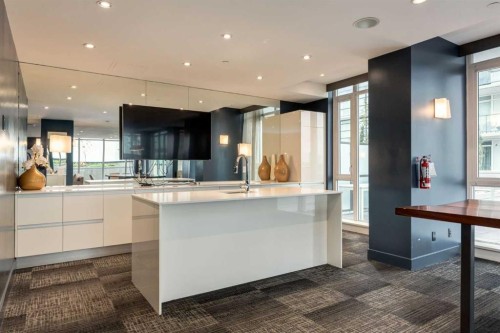 2802-1188 3 Street Se, Calgary, AB - Indoor Photo Showing Kitchen With Upgraded Kitchen