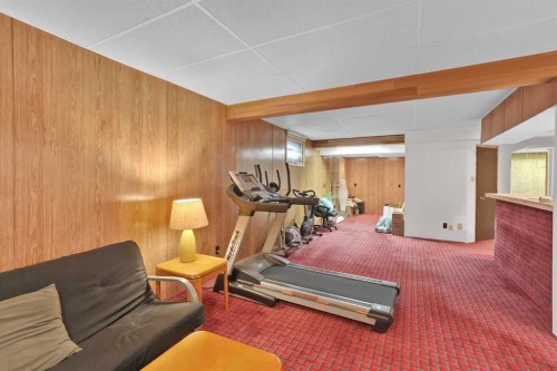 60 Beddington Drive Ne, Calgary, AB - Indoor Photo Showing Gym Room