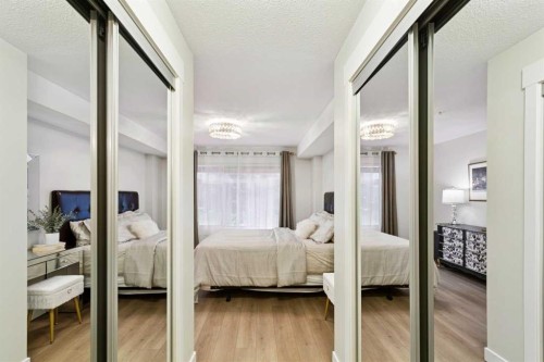 4108-155 Skyview Ranch Way Ne, Calgary, AB - Indoor Photo Showing Bedroom
