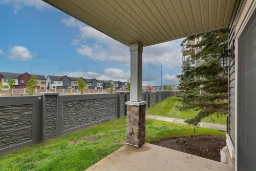 4108-155 Skyview Ranch Way Ne, Calgary, AB - Outdoor With Deck Patio Veranda