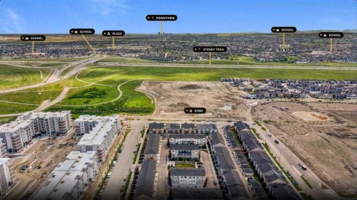 242 Carrington Gate Nw, Calgary, AB - Outdoor With View