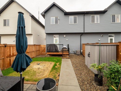 641 Blackwolf Boulevard North, Lethbridge, AB - Outdoor With Deck Patio Veranda With Exterior